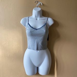 Brandy Melville Light Blue Nicolette Tank